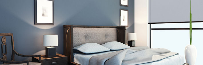 Services de décoration et d’installation de stores sur mesure